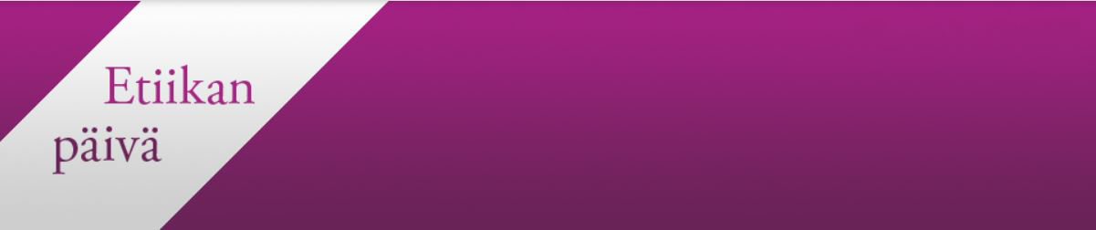Etiikan päivän logo.