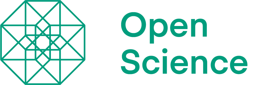 Open science logo.