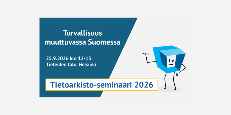 Kuvassa on tapahtuman tiedot ja hymyilevä kuutio.