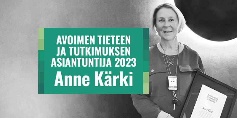 Anne Kärki. 