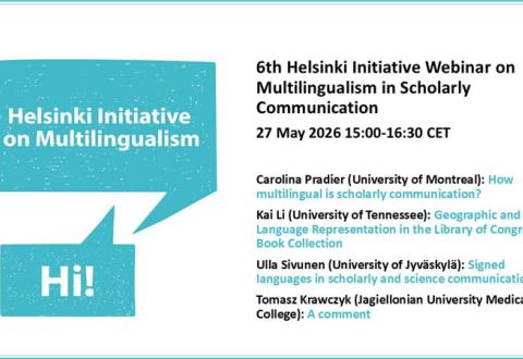 Logo, speakers and presentation titles 